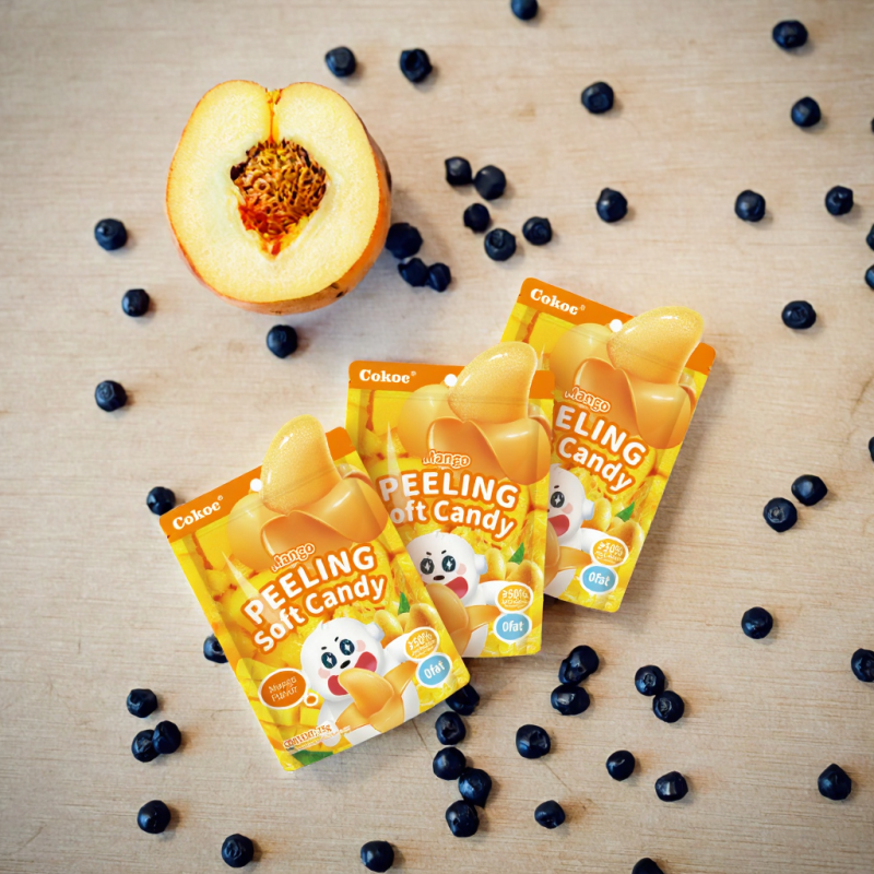 Gummy Candy Factory - OEM Cokoc Brand Hard Texture Fruit Flavors