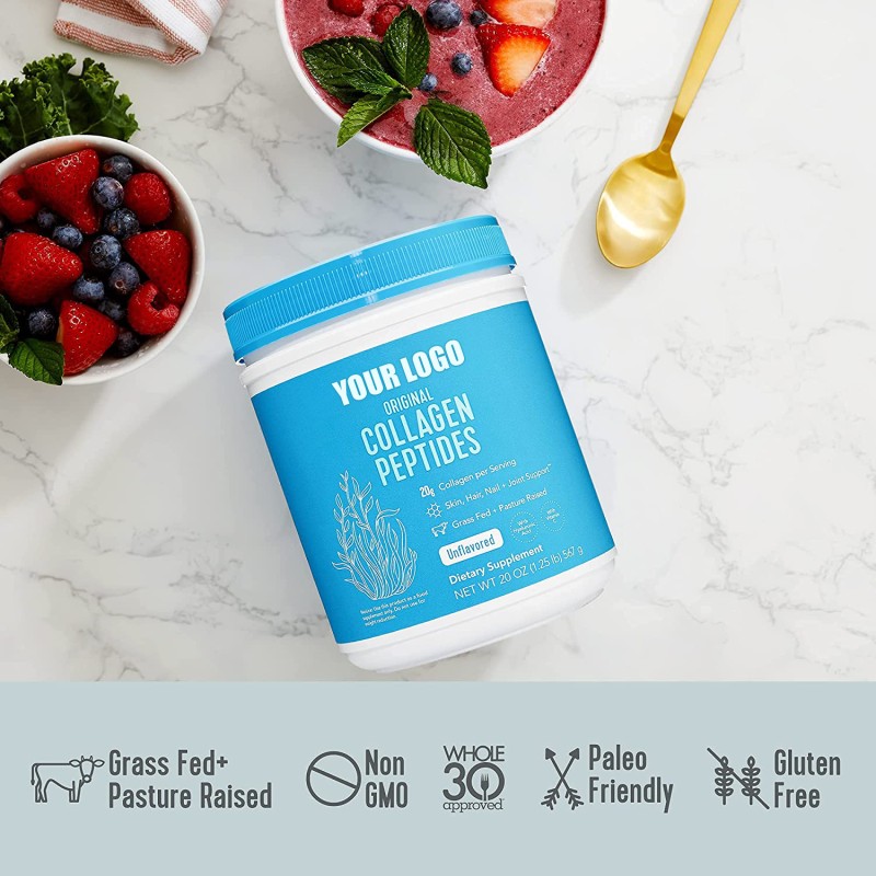 Collagen Peptide Powder Manufacturer - OEM Skin Supplement Bulk Supply