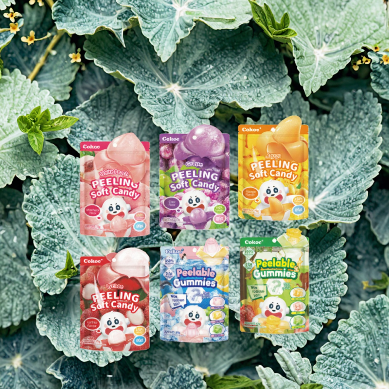 Fruit Gummy Candy Manufacturer - OEM Coated Hard Peeling Jelly Bag