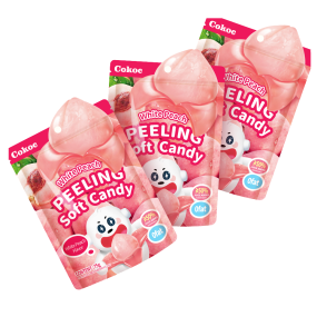 Peeling Jelly Candy Factory - OEM Hard Texture Fruit Flavors Decorated