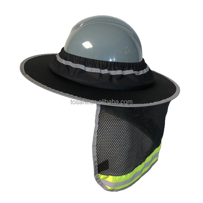 Hard Hat Sun Shade Manufacturer - OEM Good Quality Full Brim with Elastic