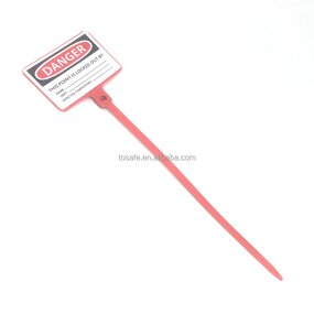 Electrical Safety Tag Manufacturer - OEM Polypropylene Single Use LOTO Lockout Tagout