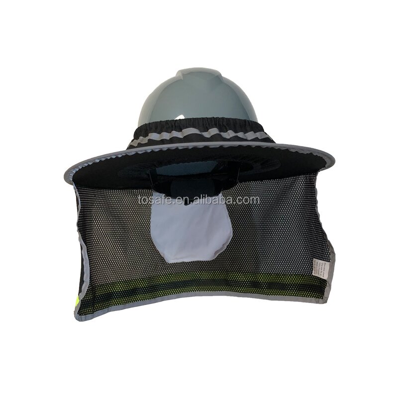 Hard Hat Sunshade Manufacturer - OEM Different Colors Types Full Brim with Elastic