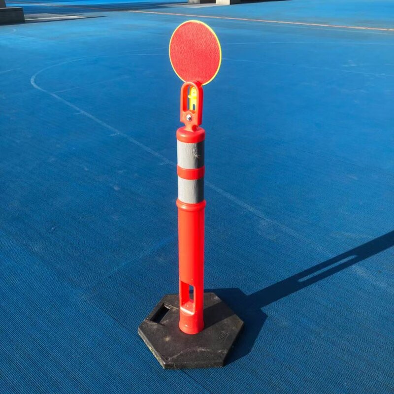 Traffic Reflective Disc Manufacturer - OEM 200 mm Diameter Fluorescent Safety Disc