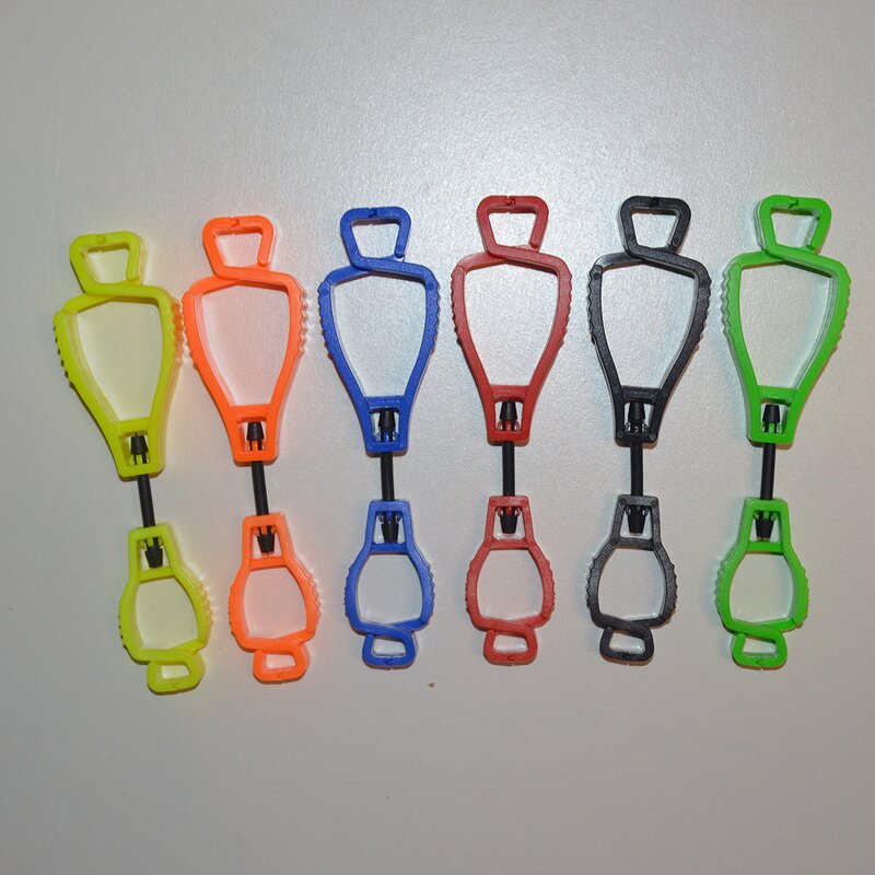 Glove Clip Manufacturer - OEM Printing Logo Slogan 20 Colors Worker's Gift