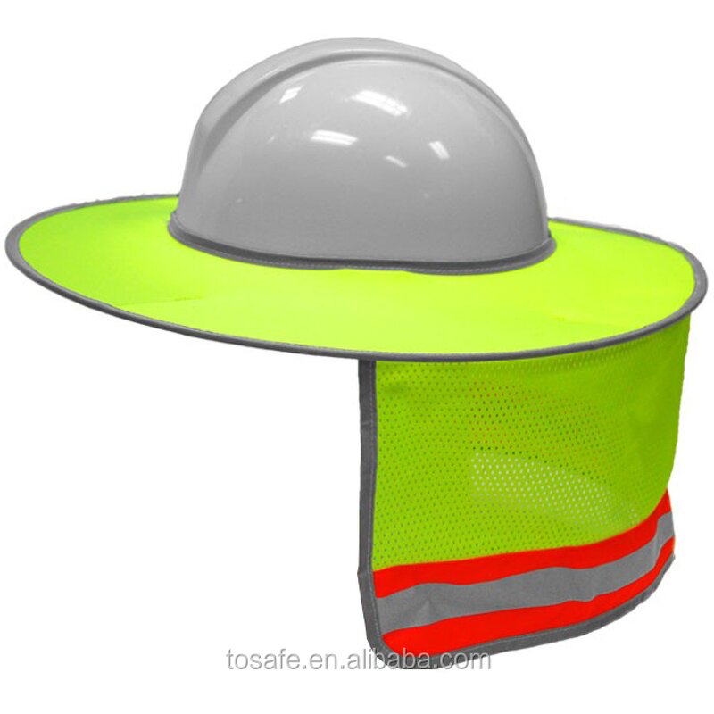 Hard Hat Sun Shade Manufacturer - OEM Enhanced Visibility Full Brim Sun Shade