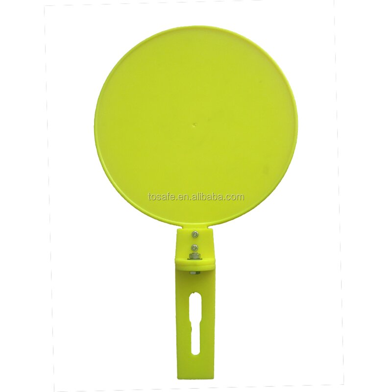 Traffic Reflective Disc Manufacturer - OEM 200 mm Diameter Fluorescent Safety Disc