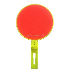 Traffic Reflective Disc Manufacturer - OEM 200mm 2 Sided Fluorescent Orange Retro-reflective