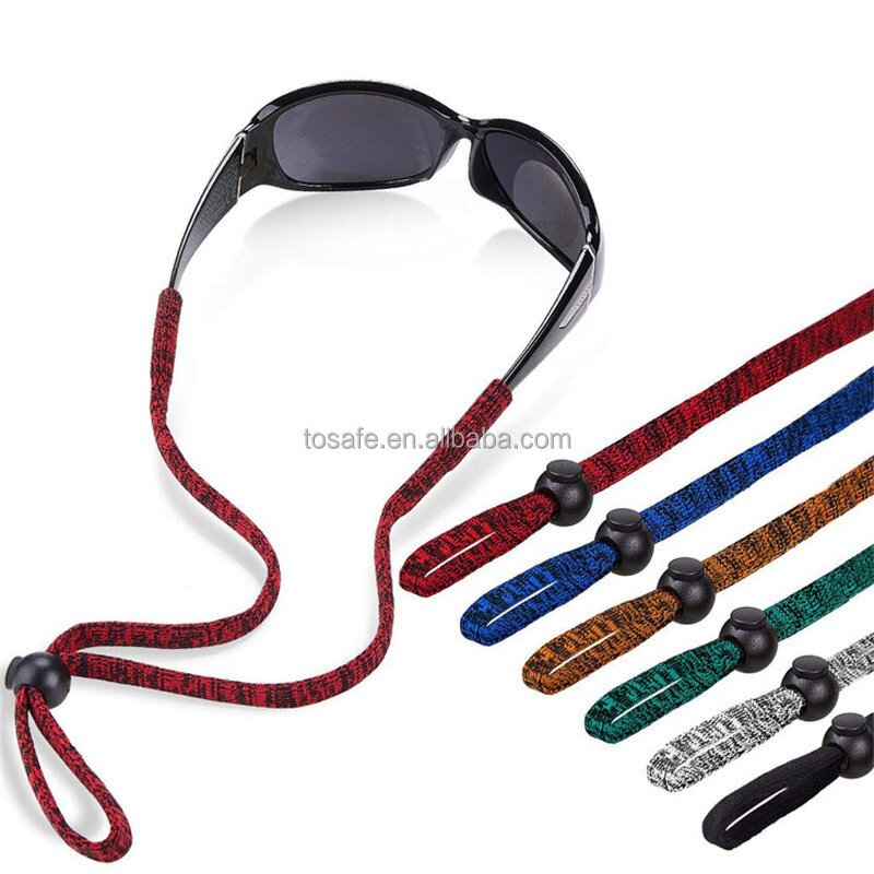 Eyewear Retainer Manufacturer - OEM Adjustable Anti-slip Rope Lanyard Loop