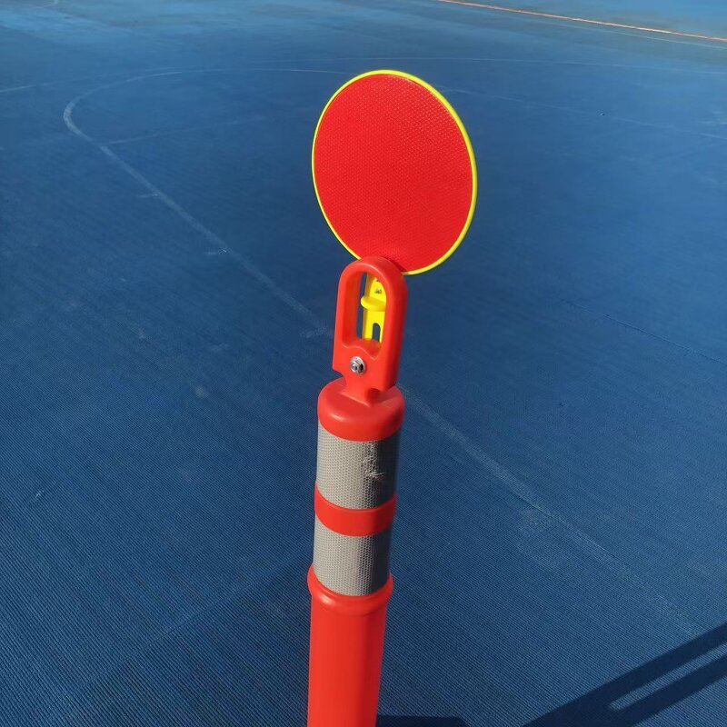 Traffic Reflective Disc Manufacturer - OEM 200 mm Diameter Fluorescent Safety Disc