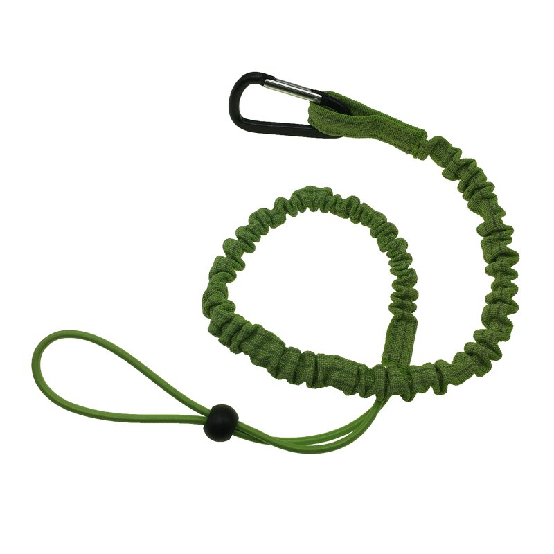 Tool Tether Manufacturer - OEM ToolGrip Coil with Self-locking Aluminum Carabiner