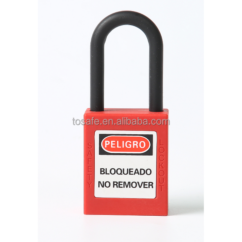 Safety Padlock Manufacturer - OEM Reliable Supply 16 Colors Replaceable Lock Shackle
