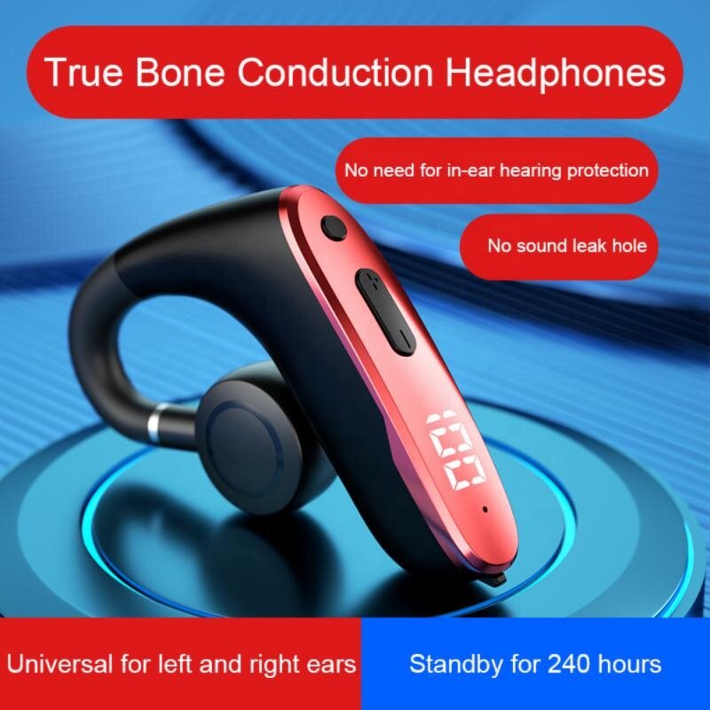 Bone Conduction Headphones Manufacturer - New Design W8 BT5.0 Digital