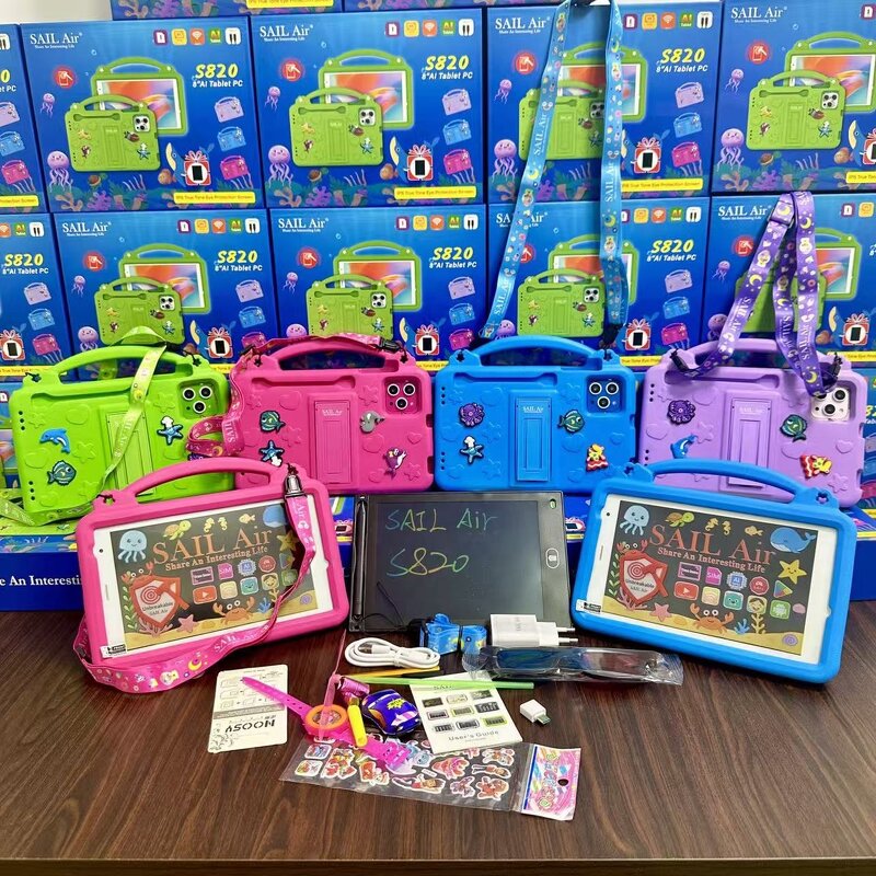 Kids Tab Eva Case Factory - New Arrivals S820 8inch Android 15 Tablet