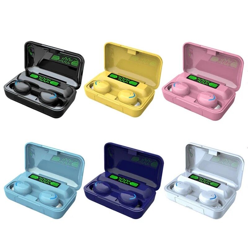 TWS Earbuds Factory - Wholesale Price F9 9D Hifi Stereo LED Display