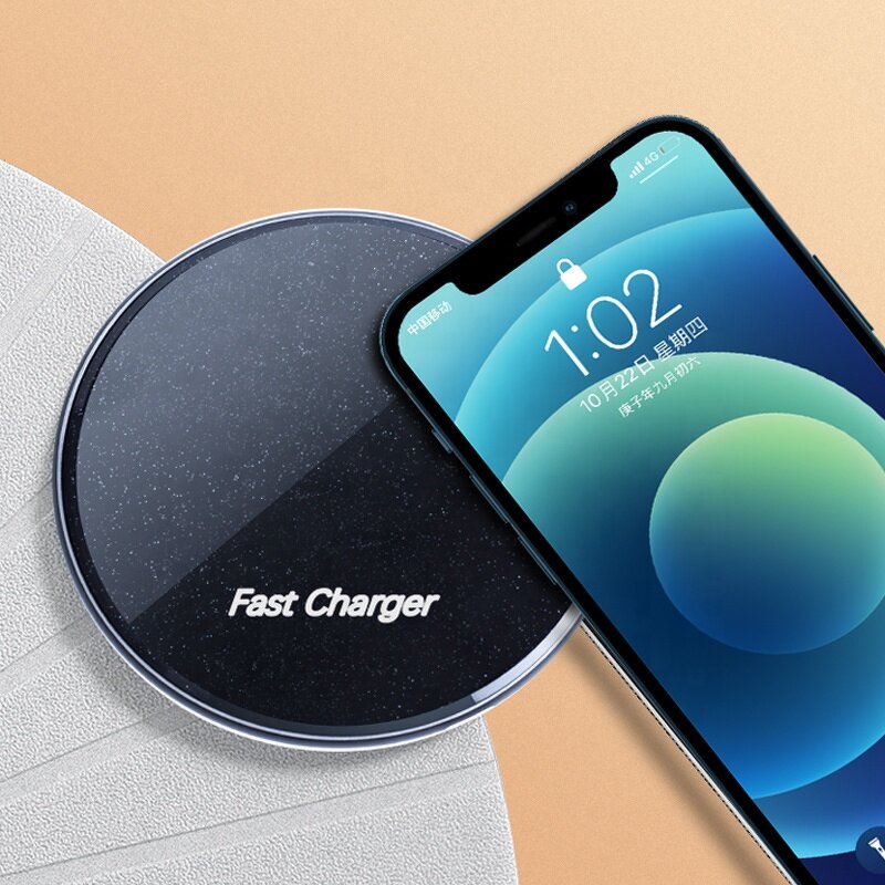 Wireless Charger Factory - 2024 Best Selling 15W Round Fast Charger
