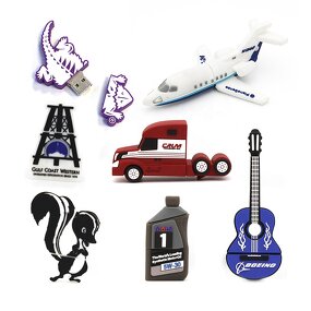 USB Flash Drive Factory - Custom 2D 3D Shape Opening Model OEM