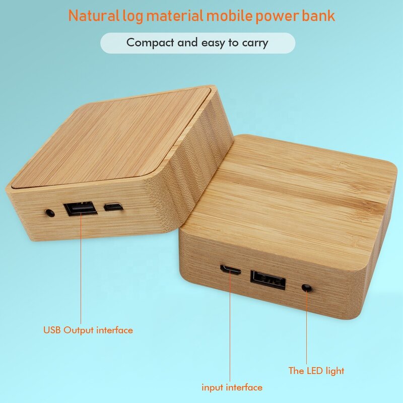 Power Bank Factory - Bulk Cheapest Wholesales Price Wooden Custom