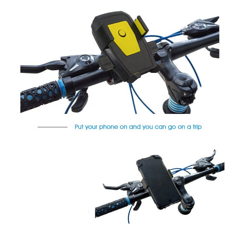 Mobile Phone Holder Manufacturer - Waterproof 360 Degree Rotating ABS