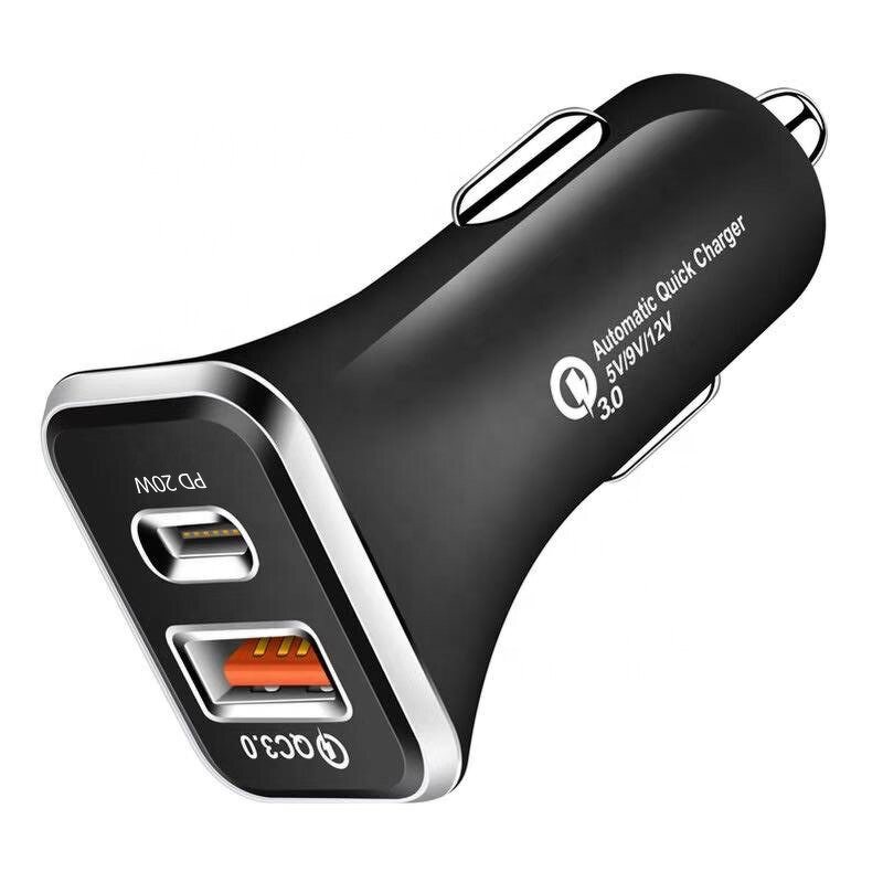 Car Charger Factory - Hot Sale PD USB Type C Dual Port Fast Charging