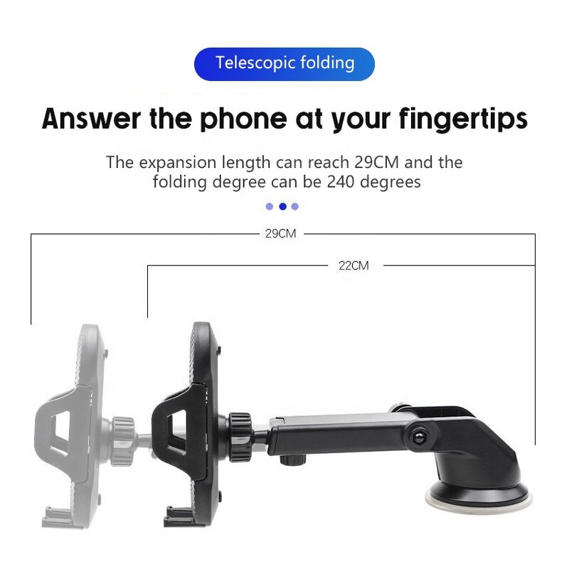 Car Phone Holder Manufacturer - Universal ABS 2 in 1 Air Vent Holder