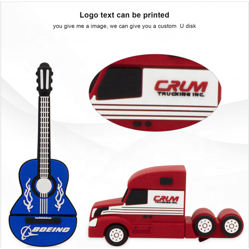 USB Flash Drives Manufacturer - PVC Material Creative Pattern Custom