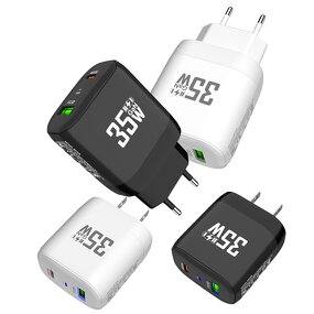 GaN Charger Manufacturer - Hot-selling QC 3.0 Fast Charge PD35W