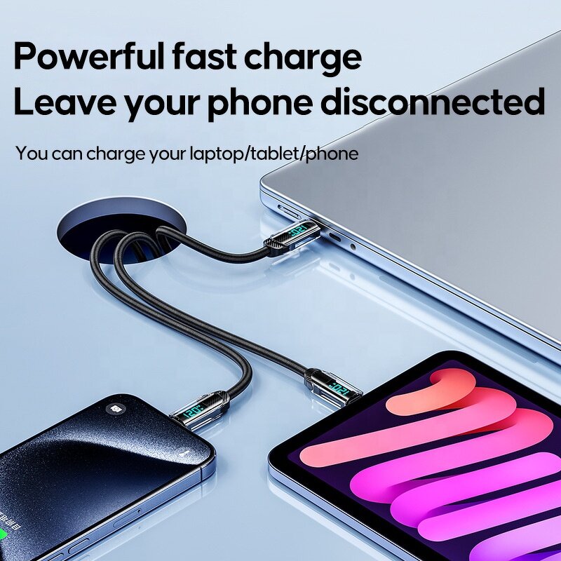 USB to Type-C Cable Manufacturer - New Design 120W Super Fast Charging