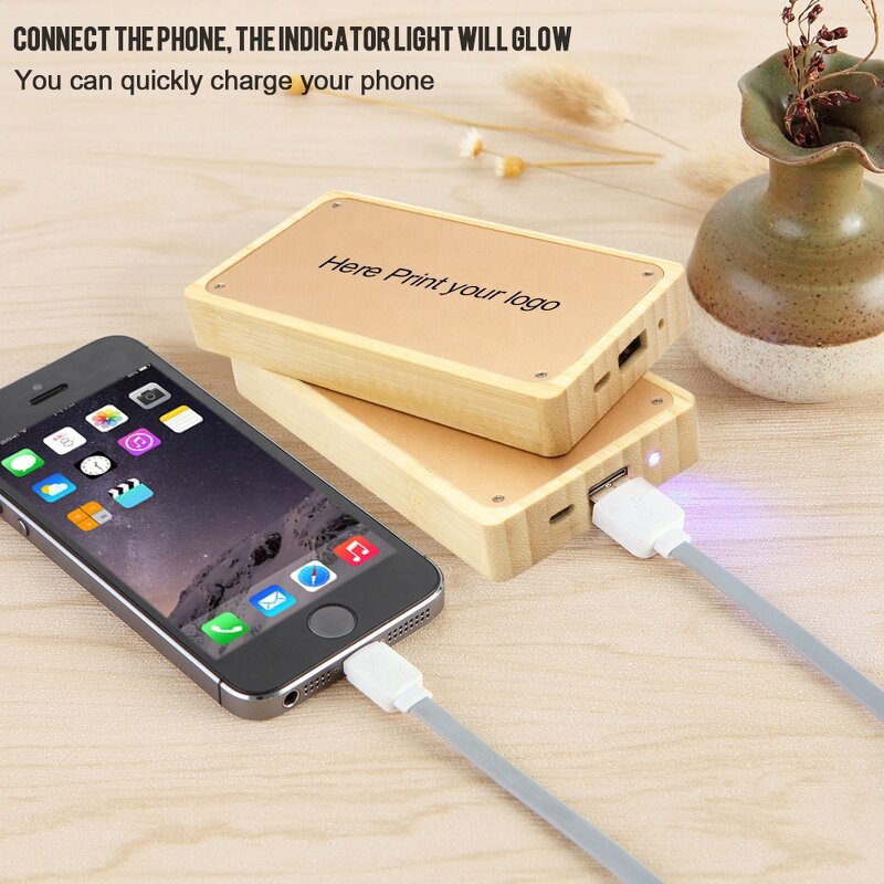 Wood Power Bank Factory - High Quality Laser Engraved Walnut Maple