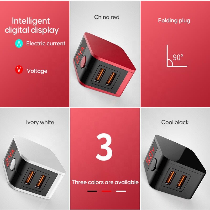 Phone Charger Adapter Manufacturer - New Intelligent Digital Display
