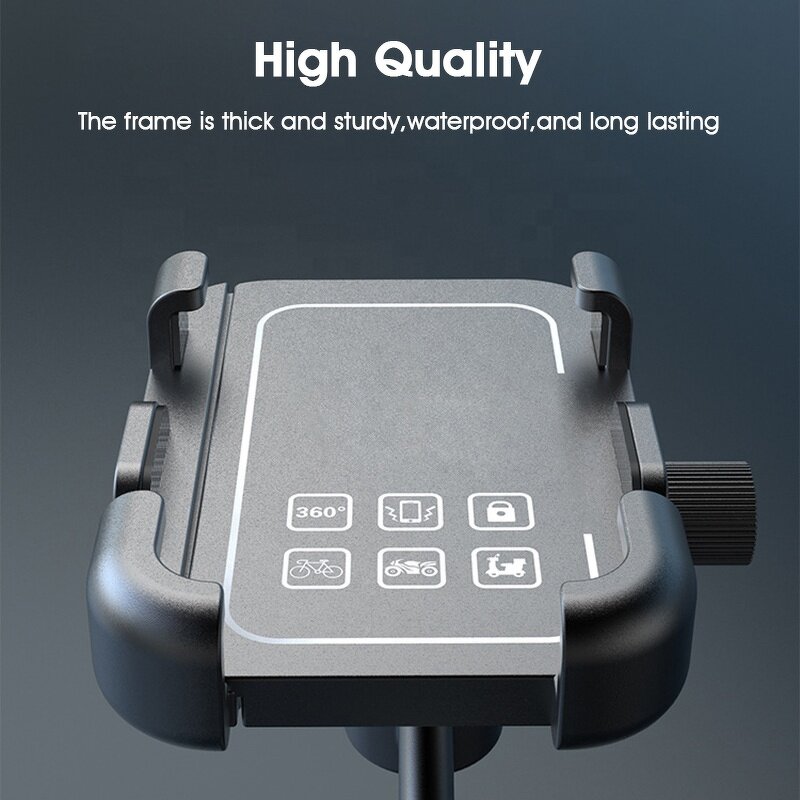 Mobile Phone Holder Factory - 360 Degree Rotation USB Aluminum Alloy