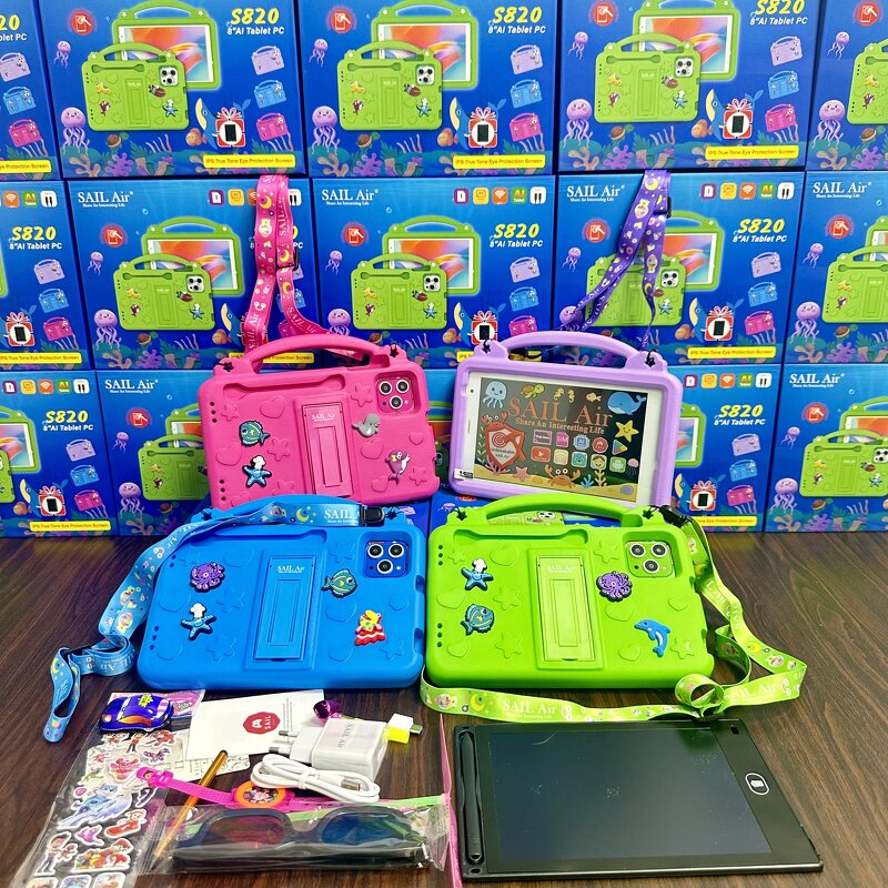 Kids Tab Eva Case Factory - New Arrivals S820 8inch Android 15 Tablet