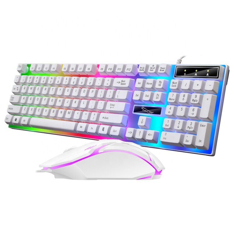 Gaming Keyboard Mouse Combo Factory - Hot Sales G21B LED Wired