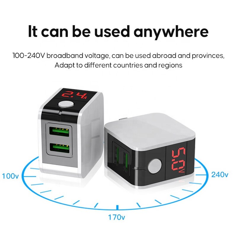 Phone Charger Adapter Manufacturer - New Intelligent Digital Display