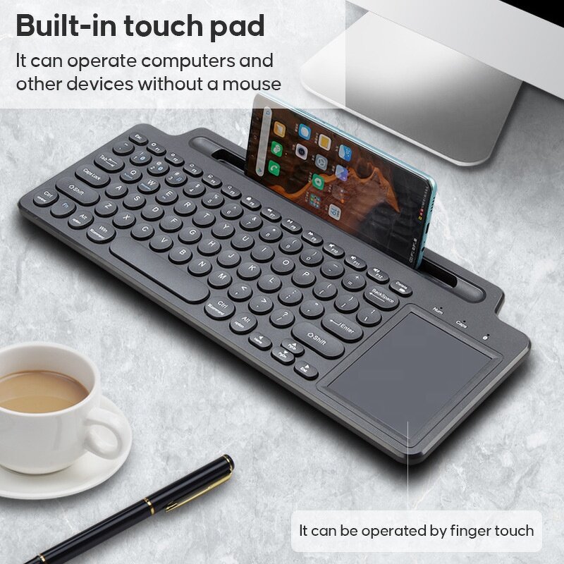 Wireless Keyboard Manufacturer - Best Selling With Card Slot Bracket