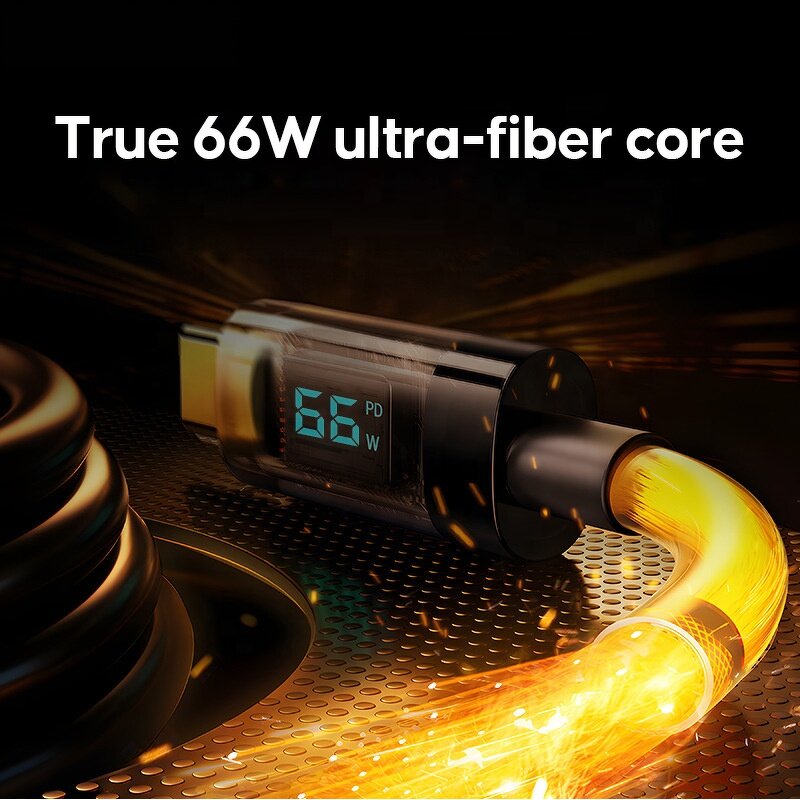 Type-c Braided Cable Manufacturer - Hot Sale 66W 2M 1M Super Fast