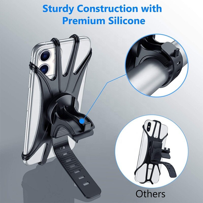 Mobile Phone Holder Manufacturer - 360 Degree Rotating Silicone Holder
