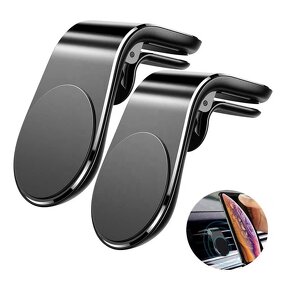 Car Phone Holder Factory - Top Selling Magnetic L-shaped Car Mount
