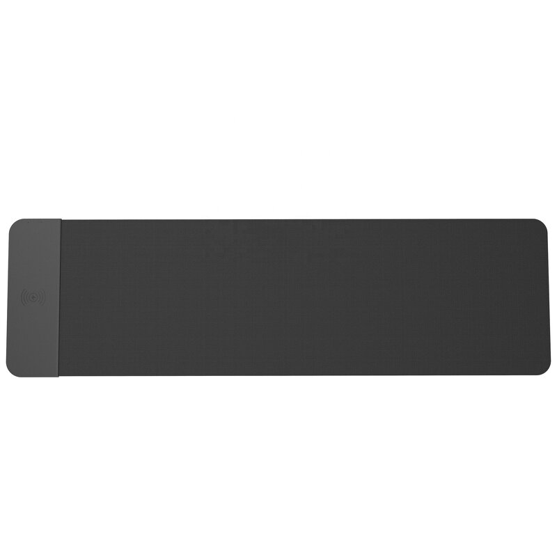 Wireless Charging Mouse Pad Factory - Hot Selling Soft Black Custom