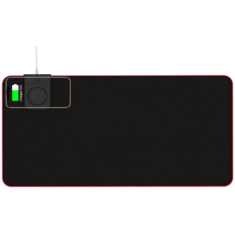 RGB Mouse Pad Factory - Top Selling Custom Logo Gaming 10W Charging