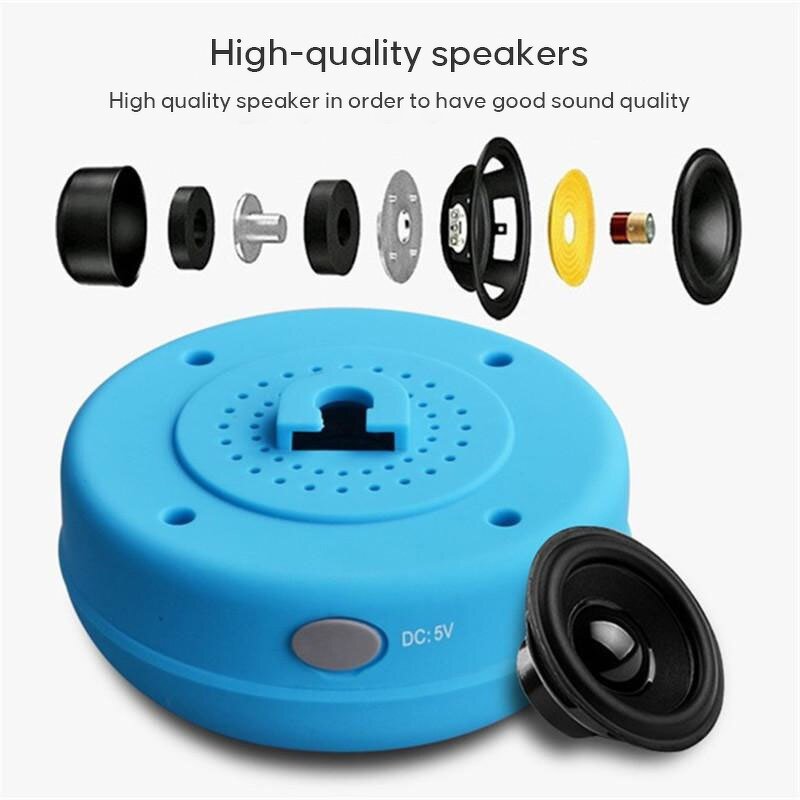 Waterproof BT Speaker Factory - Hot Sale Custom Logo Floating Suction