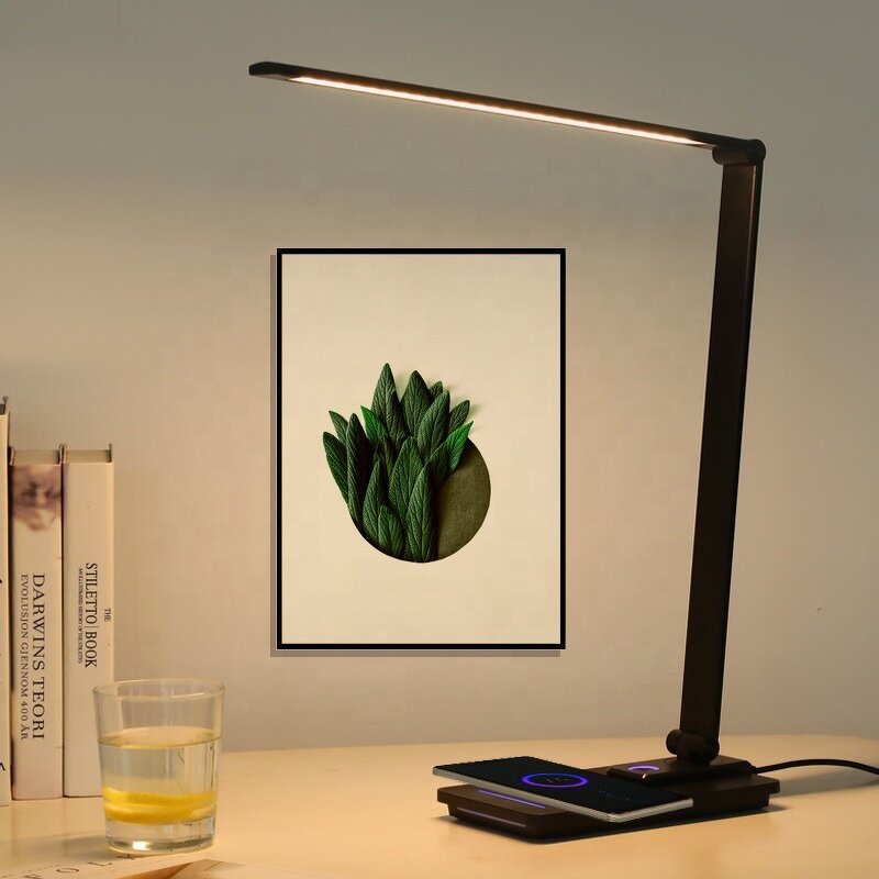 Desk Lamp Wireless Charger Factory - Best Selling 2 in 1 10w Fast