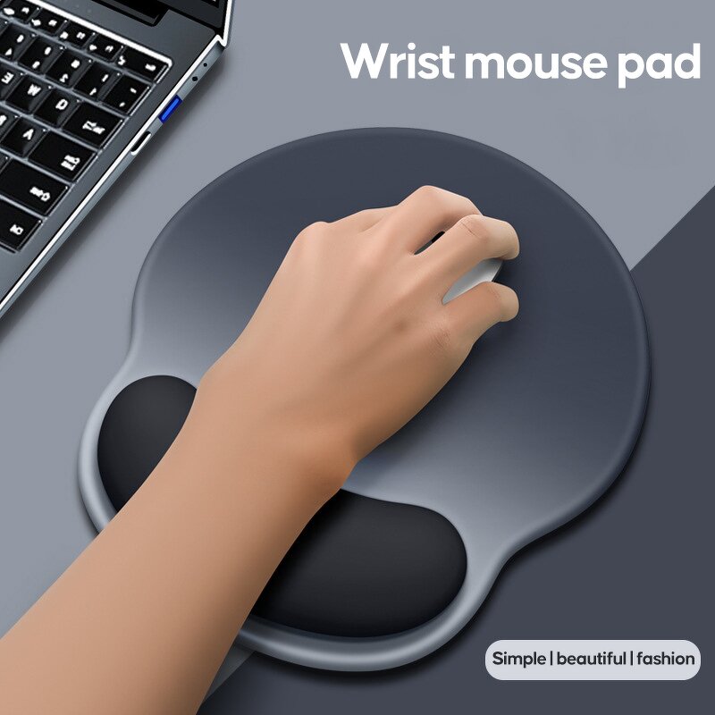 Silicone Mousepad Manufacturer - Top Selling Gradient Wrist Rest Pad