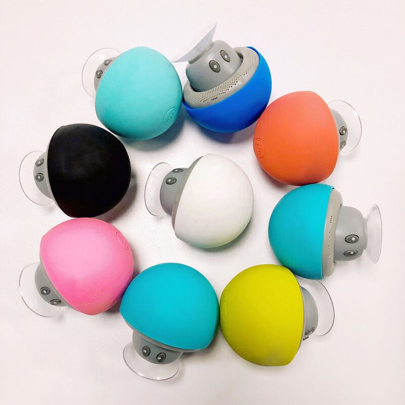 BT Speaker Factory - Hot Sale Custom Logo Mushroom Head with Sucker