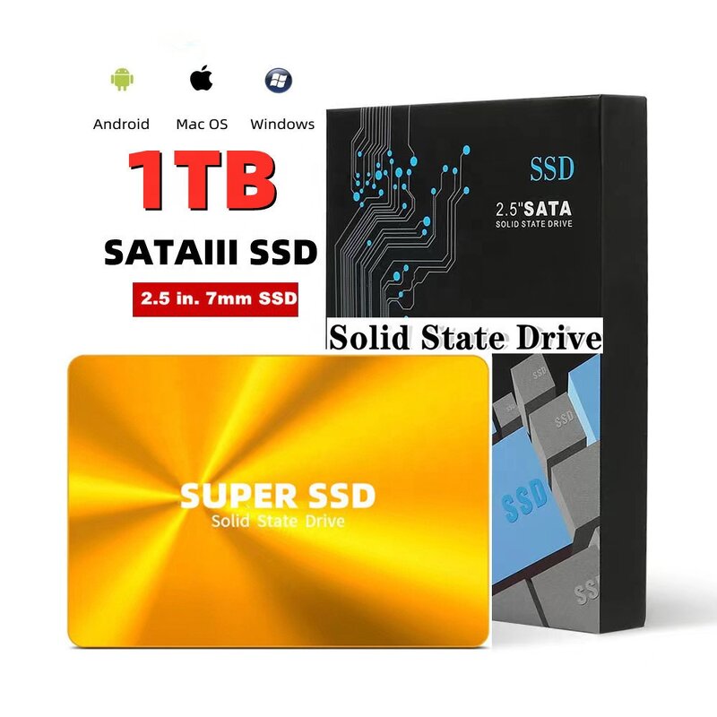 Solid State Drive Factory - Custom Logo 2.5-inch 128gb-512gb SSD