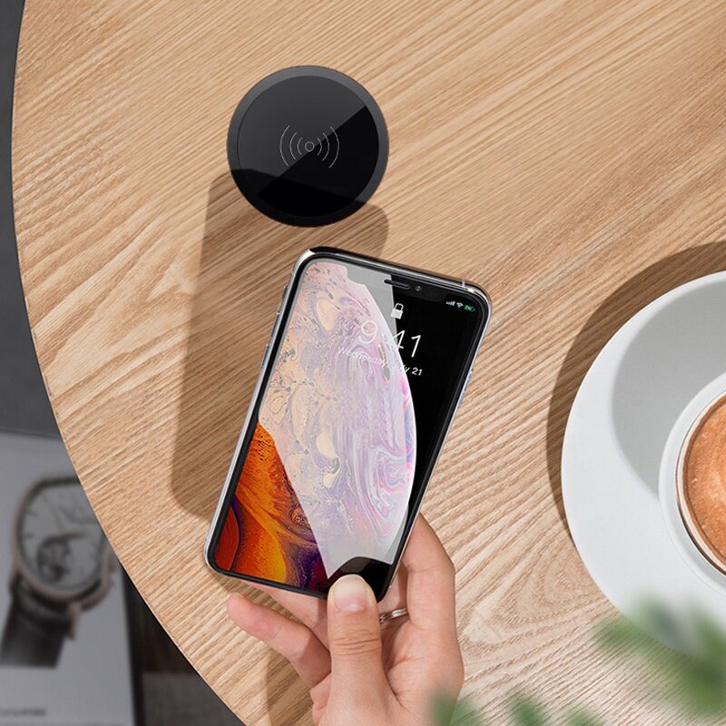 Desktop Wireless Charger Manufacturer - Top Selling 15W Embedded Round