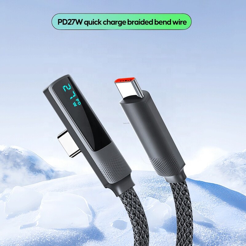 USB Type-C Cable Manufacturer - New Style 100W Fast Charging Braided