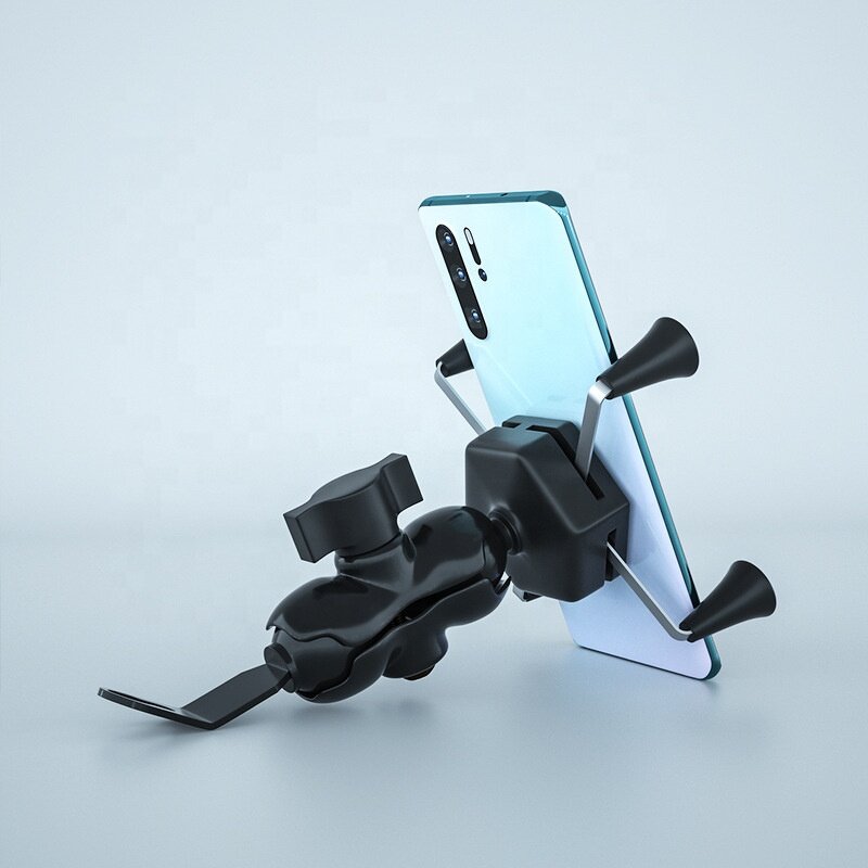 Motorcycle Phone Holder Manufacturer - New Design with USB Charger