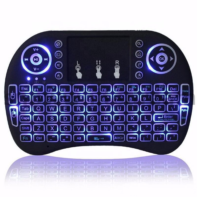 Mini Wireless Keyboard Factory - Hot Selling I8 2.4GHz with Touchpad