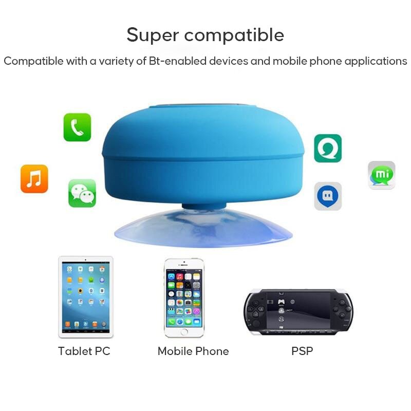 Waterproof BT Speaker Factory - Hot Sale Custom Logo Floating Suction